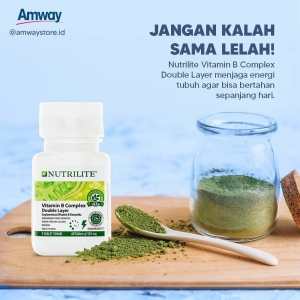 B complex dpuble layer dan spirulina