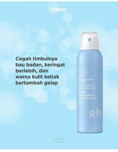 Deodorant spray